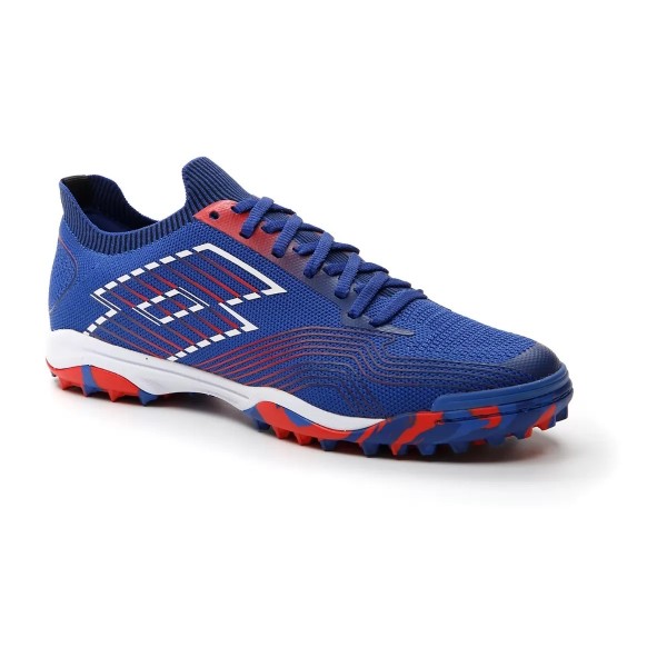 Lotto Scarpe Tacto 250 TF Azzurro/Bianco/Rosso