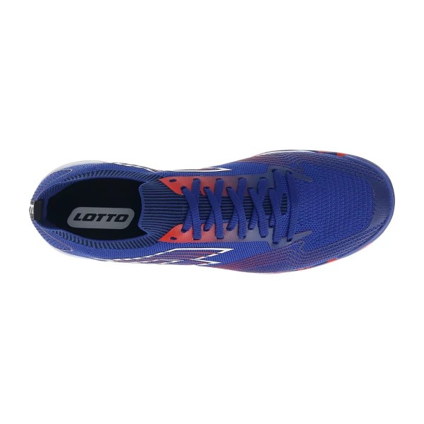 Lotto Scarpe Tacto 250 TF Azzurro/Bianco/Rosso