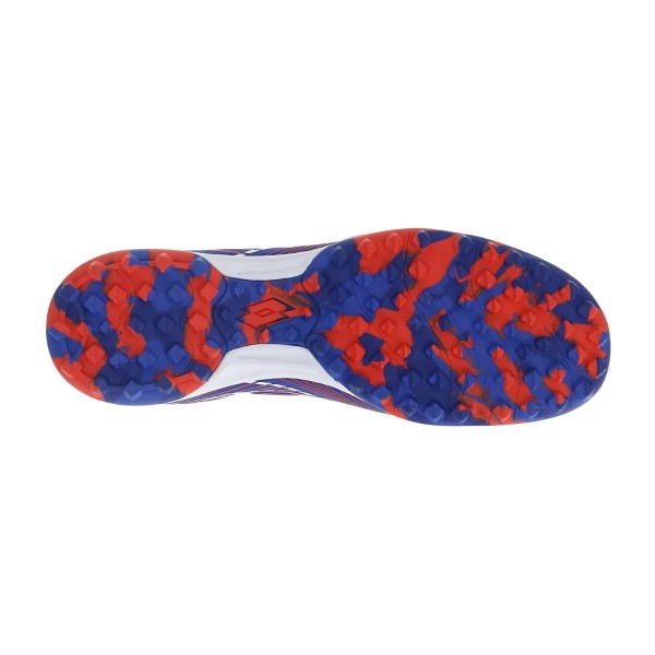 Lotto Scarpe Tacto 250 TF Azzurro/Bianco/Rosso