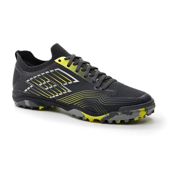 Lotto Scarpe Tacto 250 TF Grigio/Argento/Verde Fluo