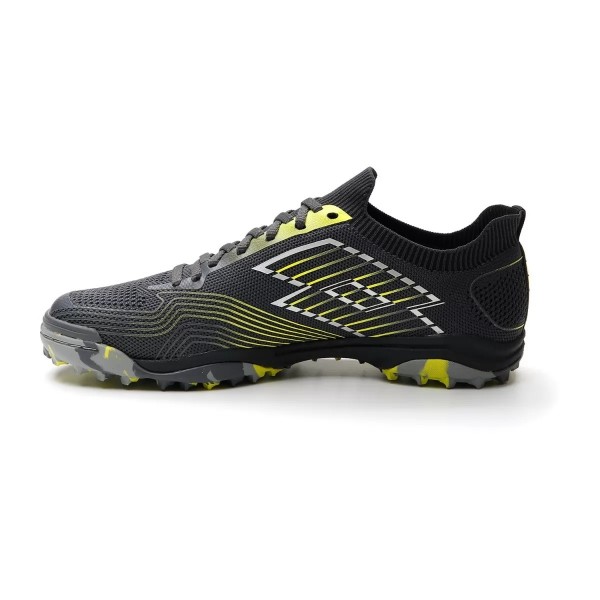Lotto Scarpe Tacto 250 TF Grigio/Argento/Verde Fluo