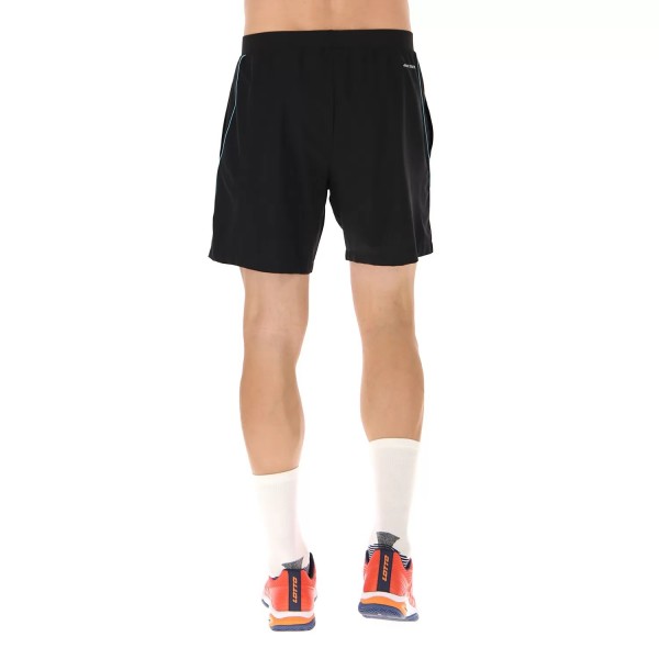 Lotto Pantaloncini Superrapida V Nero/Turchese