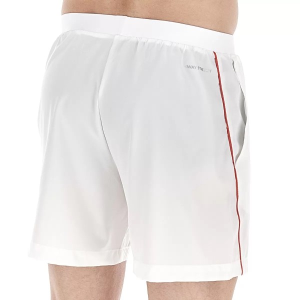 Lotto Pantaloncini Superrapida V Bianco/Arancione