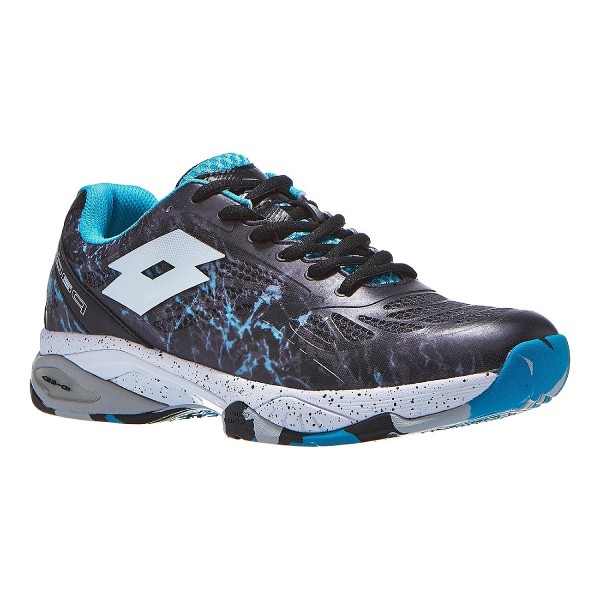 Lotto Scarpe Superrapida 200 IV Nero/Bianco/Turchese
