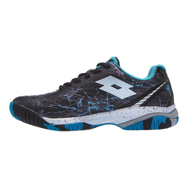 Lotto Scarpe Superrapida 200 IV Nero/Bianco/Turchese