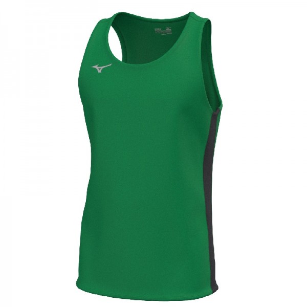 Mizuno Canotta RB Singlet Uomo Verde