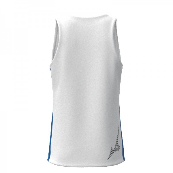 Mizuno Canotta RB Singlet Uomo Bianco/Royal