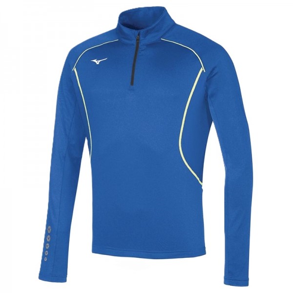 Felpa mizuno blu elettrico store