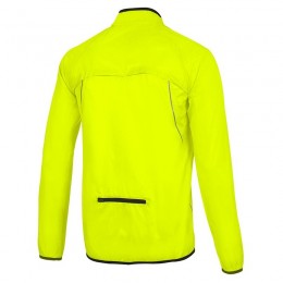 Mizuno Giacca Pioggia Authentic Giallo Fluo