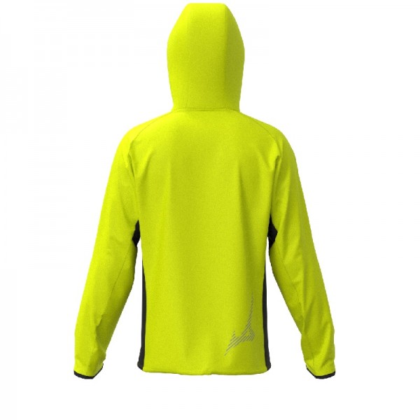 Mizuno Micro Giacca RB Uomo Giallo Fluo