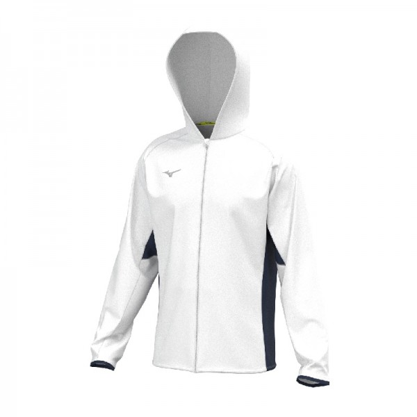Mizuno Micro Giacca RB Uomo Bianco/Blu