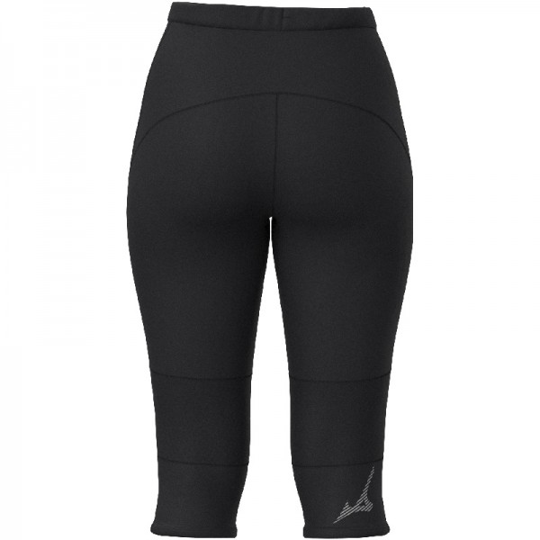 Mizuno Pantaloncini RB 3/4 Tight Donna Nero