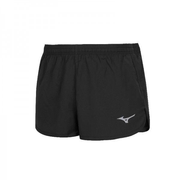 Mizuno Pantaloncini RB Split Short Uomo Nero