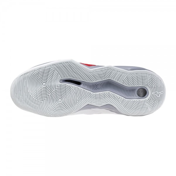 Mizuno Scarpe Wave Dimension Mid Bianco/Rosso