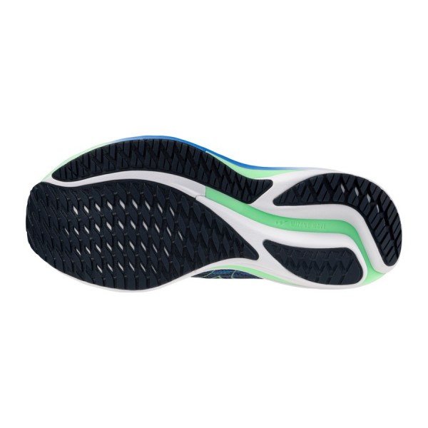 Mizuno Scarpe Wave Rider 28 Blu/Menta/Azzurro
