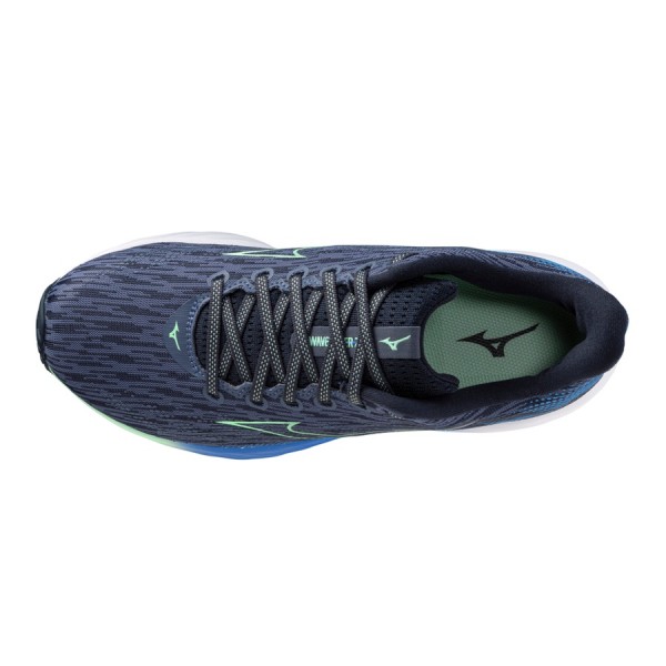 Mizuno Scarpe Wave Rider 28 Blu/Menta/Azzurro