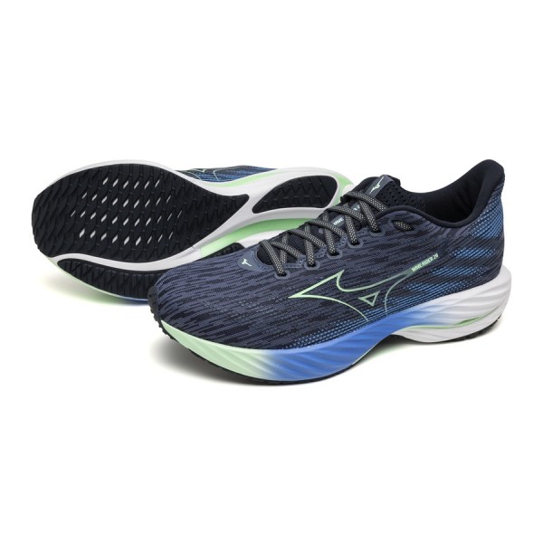 Mizuno Scarpe Wave Rider 28 Blu/Menta/Azzurro
