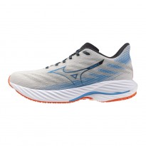 Mizuno Scarpe Wave Rider 28 Grigio/Celeste/Blu
