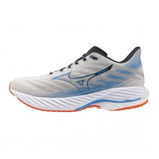 Mizuno Scarpe Wave Rider 28 Grigio/Celeste/Blu
