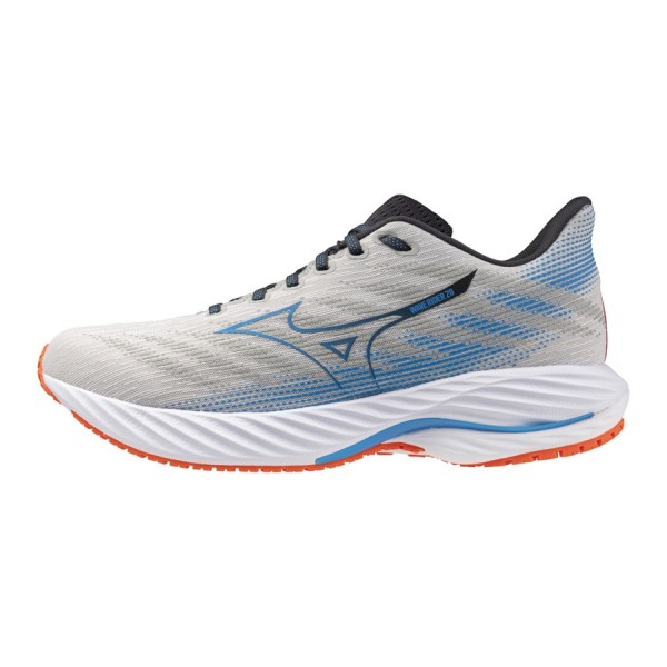 Mizuno Scarpe Wave Rider 28 Grigio/Celeste/Blu