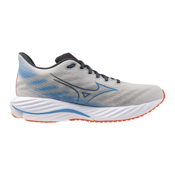 Mizuno Scarpe Wave Rider 28 Grigio/Celeste/Blu