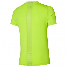 Mizuno T-Shirt Tennis Shadow Graphic Verde Fluo