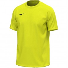 Mizuno T-Shirt Training Tee Uomo Giallo Fluo
