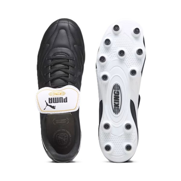 Puma Scarpa King Top FG/AG Nero/Bianco