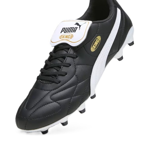 Puma Scarpa King Top FG/AG Nero/Bianco