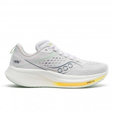 Saucony Scarpe Ride 17 W Bianco/Grigio Chiaro