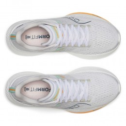 Saucony Scarpe Ride 17 W Bianco/Grigio Chiaro