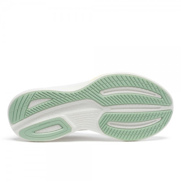 Saucony Scarpe Ride 17 W Bianco/Grigio Chiaro