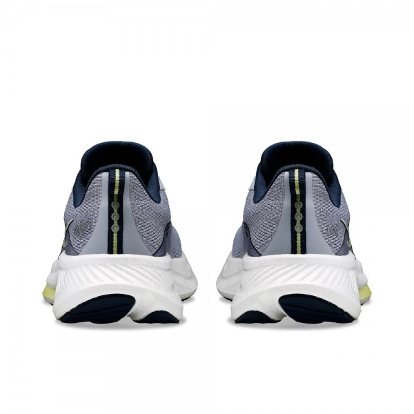 Saucony Scarpe Ride 17 Wide W Grigio/Viola Chiaro