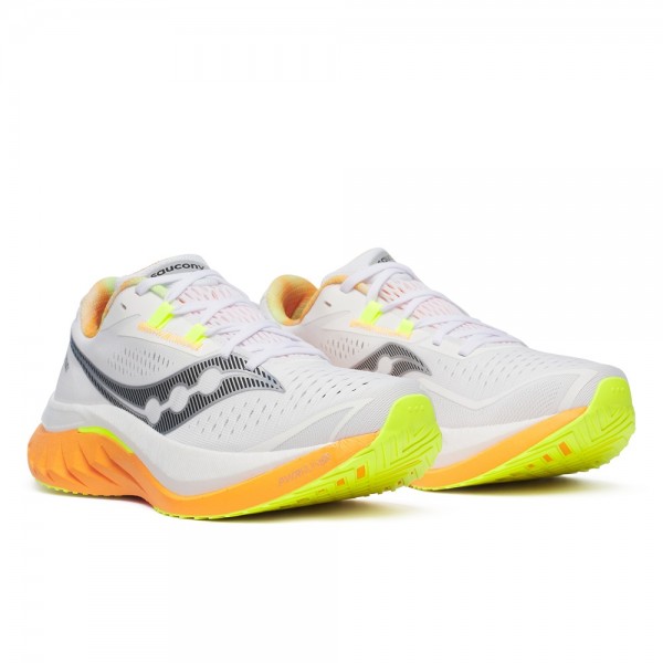 Saucony Scarpe Endorphin Speed 4 Bianco/Arancione