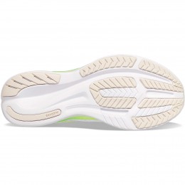 Saucony Scarpe Ride 16  Bianco/Verde/Giallo Fluo