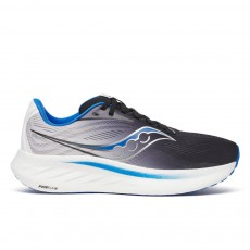 Saucony Scarpe Ride 18 Nero/Azzurro