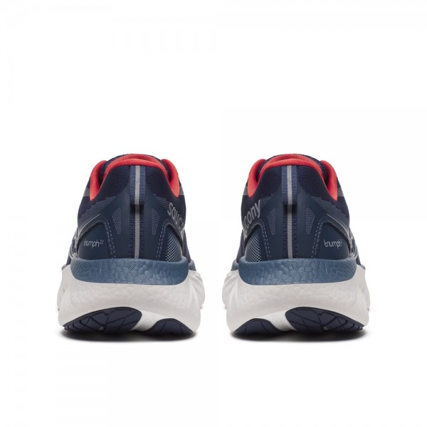 Saucony Scarpe Triumph 22 Blu/Rosso
