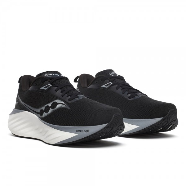 Saucony Scarpe Triumph 22 Nero/Bianco