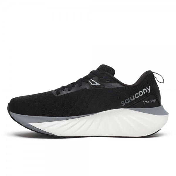 Saucony Scarpe Triumph 22 Nero/Bianco
