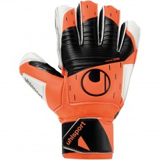 Uhlsport Guanti Soft Resist+ Flex Frame Arancio Fluo/Bianco/Nero