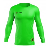 Zeus Maglia Termica Fisiko M/L Verde Fluo