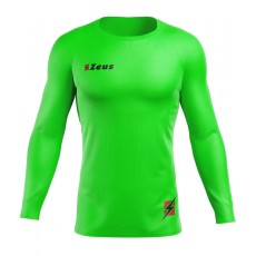 Zeus Maglia Termica Fisiko M/L Verde Fluo